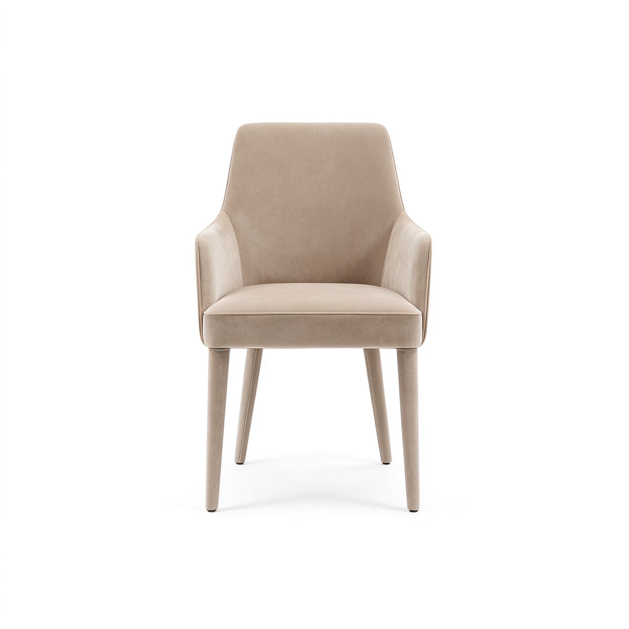 Aymotion Mid-Century Dining Chairs Set of 2 Soft Velvet Backrest Metal Legs Kitchen Living Room Metal Velvet Fabric Green 52.5 x 49.5 x 83 cm