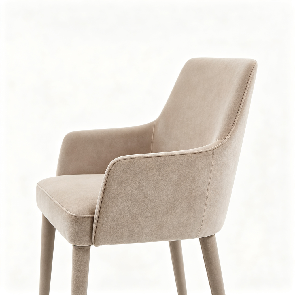 Aymotion Mid-Century Dining Chairs Set of 2 Soft Velvet Backrest Metal Legs Kitchen Living Room Metal Velvet Fabric Green 52.5 x 49.5 x 83 cm