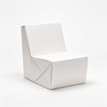 Aymotion AlienTech Home Furniture Softeating Modern Design Accordin Folding Paper Stool Sofa Chair Kraft Paper Relaxing Foot Stool-Fashion Paper Design, Ideal for School, Kitchen,Living & Dining Room